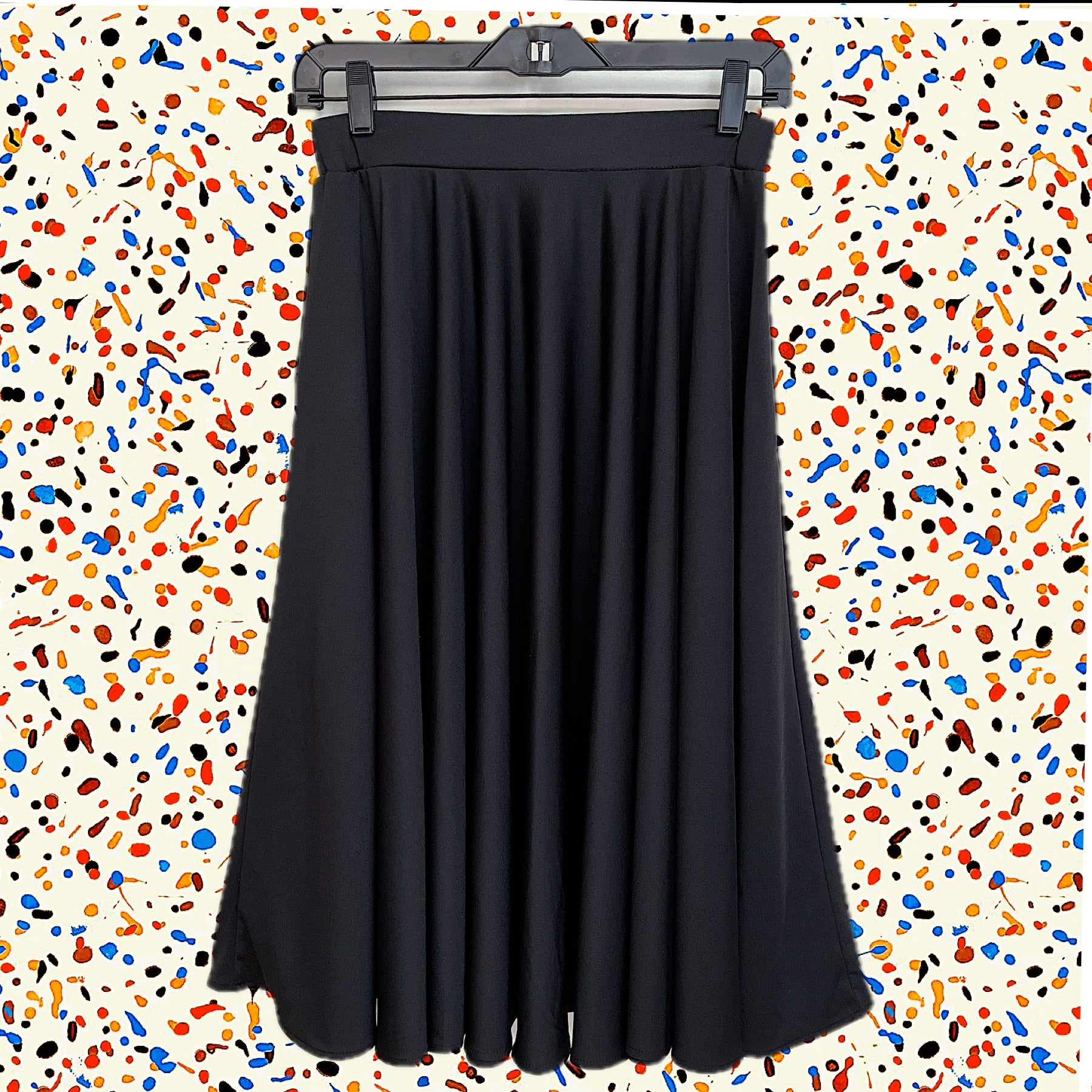KARINA DOROTHY SKIRT IN SOLID BLACK | CLOTHWARE
